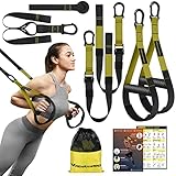 Home Resistance Training Kit, Bodyweight Resistance Straps for Full-Body Workout, 2 Adjustable...