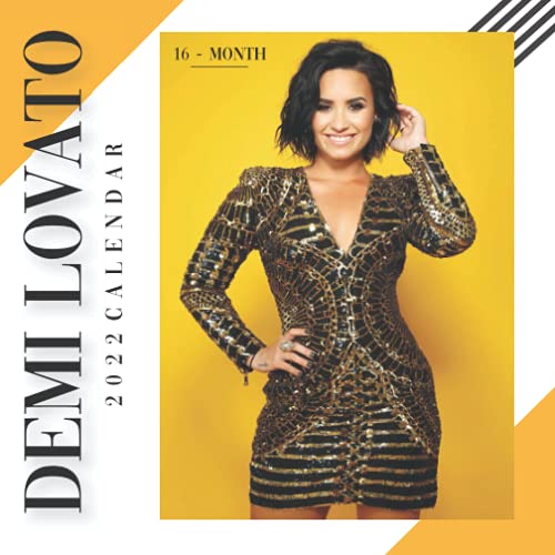 Demi Lovato 2022 Calendar: Great Mini 16-month Calendar for fans