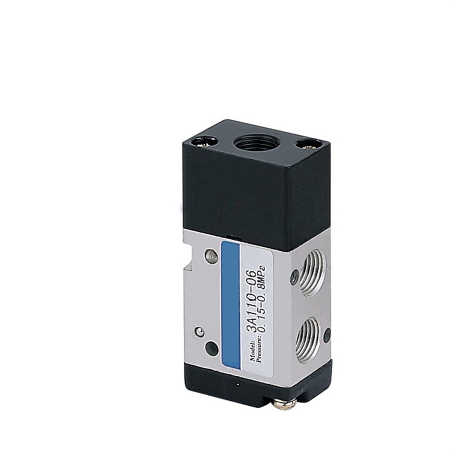 Vanne d'air deux positions trois voies 3A110 basse pression compacte en lot de 2 pièces