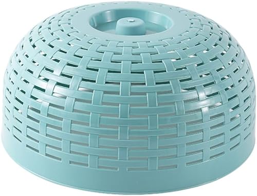 PHILISENMALL Small Round Plastic Food Meal Cover Portable Reusable Food Drain Basket Dust Proof and Fly-Proof Dining Table Food Protect Cover