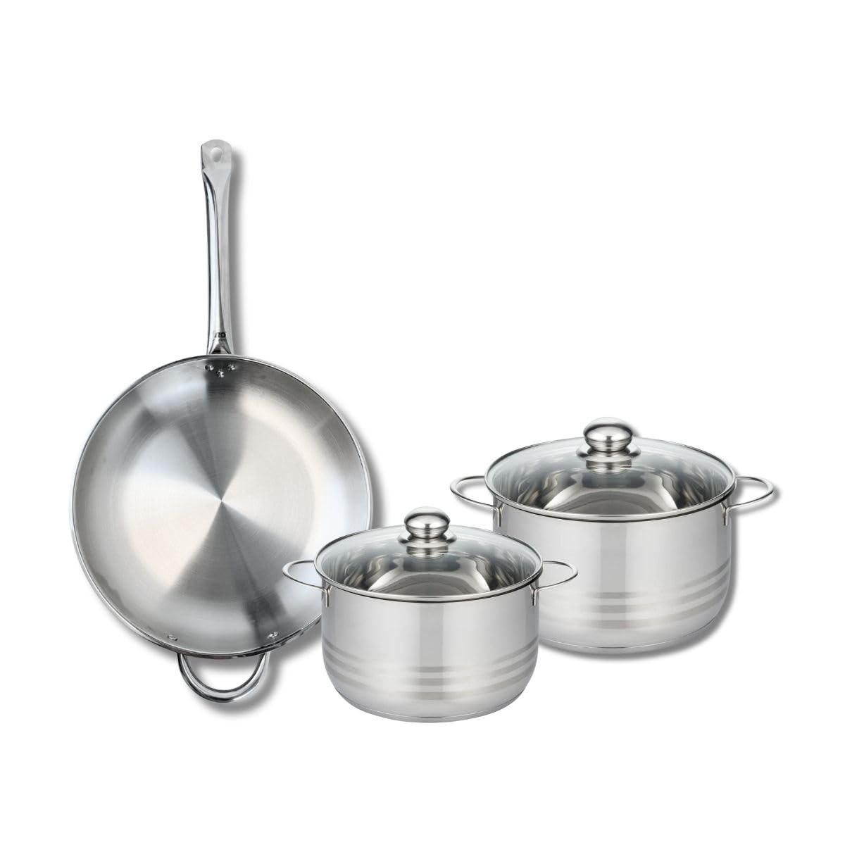 Poêle et faitouts ELO pour cuisiner de grands repas de famille sur induction