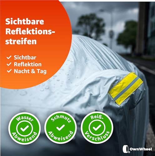 Universal Autoschutzhülle - wasserdicht - Autoplane Garage Auto & Autoabdeckung - Abdeckplane & Abdeckung von Auto, PKW - Fahrzeug - 470 x 180 x 150 cm