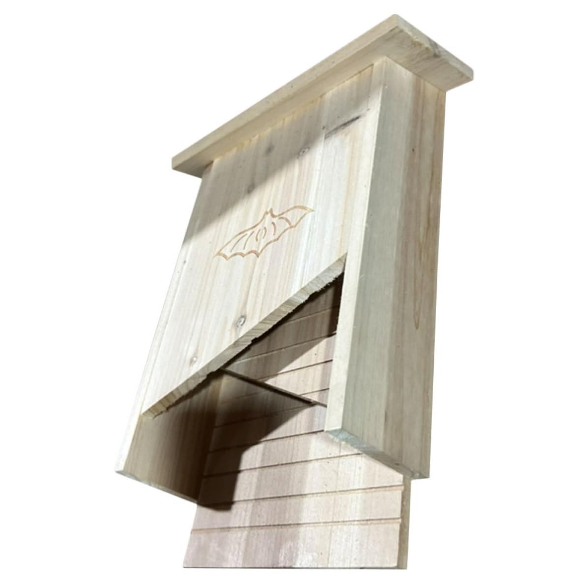 Cabilock Fledermauskasten Beige, Handgefertigtes Haustierhaus