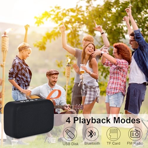 image for Xjahwr Portable Bluetooth Speakers, Wireless Bluetooth Speaker, Deep B