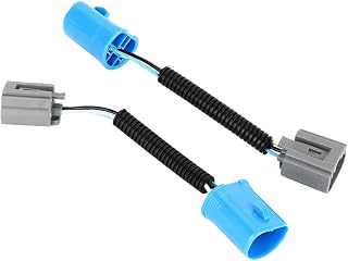 Xwyebo Upgrade Your Car Lighting with 9007 Male Ceramic Conversion Wire To H13/9008 Female Connector Plug Kit