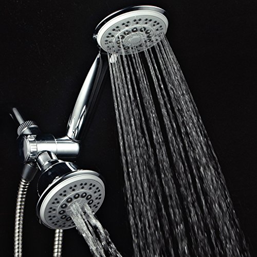 Combo de regadera 3 vías PowerSpa de lujo gris 30 ajustes miniatura 2