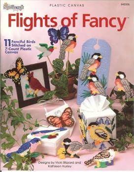 Pamphlet Flights of Fancy - Plastic Canvas #845506 Book