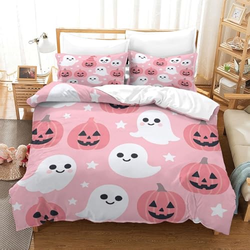 Housse de couette Halloween hypoallergique pour adolescents - 3