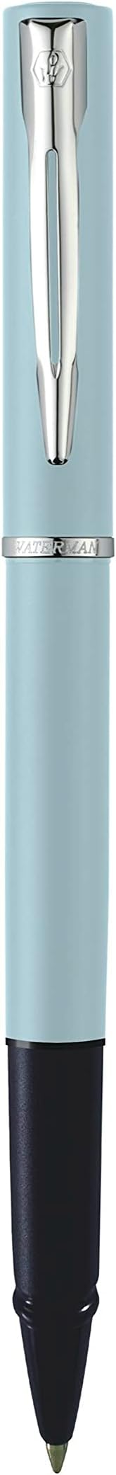 Waterman2105223 Allure Tintenroller | Pastell-Baby Blue | Feine Spitze | Schwarze Tinte | Geschenkbox