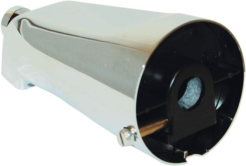 EZ-FLO 15126 Chrome Slip-On Diverter Spout with Set Screw, 5-1/8 Inch - Durable for Mixet Bathtub Pipes