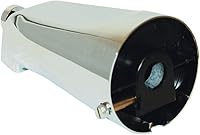 EZ-FLO 15126 Chrome Slip-On Diverter Spout with Set Screw, 5-1/8 Inch - Durable for Mixet Bathtub Pipes