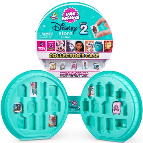 5 Mini Marcas Sorpresa Disney Store Serie 2 Mystery Capsule Juguete Coleccionable (Estuche de Coleccionista)