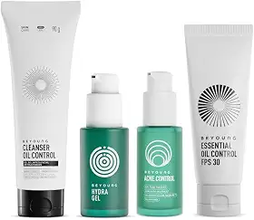 Kit Beyoung Tratamento Completo para Pele Oleosa e Acneica