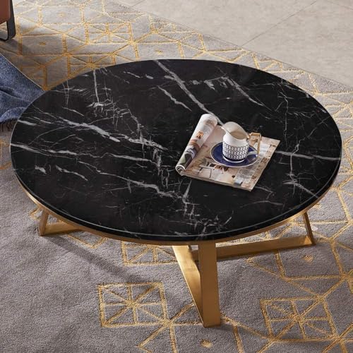 Image of 45 x 600 CM Marble Wallpaper Furniture Kitchen, Cabinets, Almirah, Tabletop, Plastic Table, Wooden Table, Wardrobe, Renovation PVC DIY Self Adhesive Sticker Pearl Black