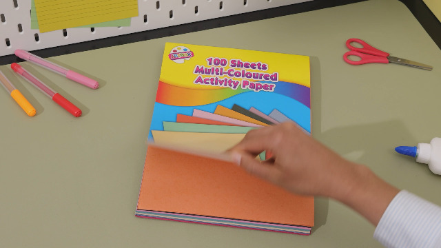 100 Fogli Di Carta Colorata A4 Artbox, 6 Colori Assortiti, Formato 29,7x21 Cm, Per Scuola E Creatività - 4