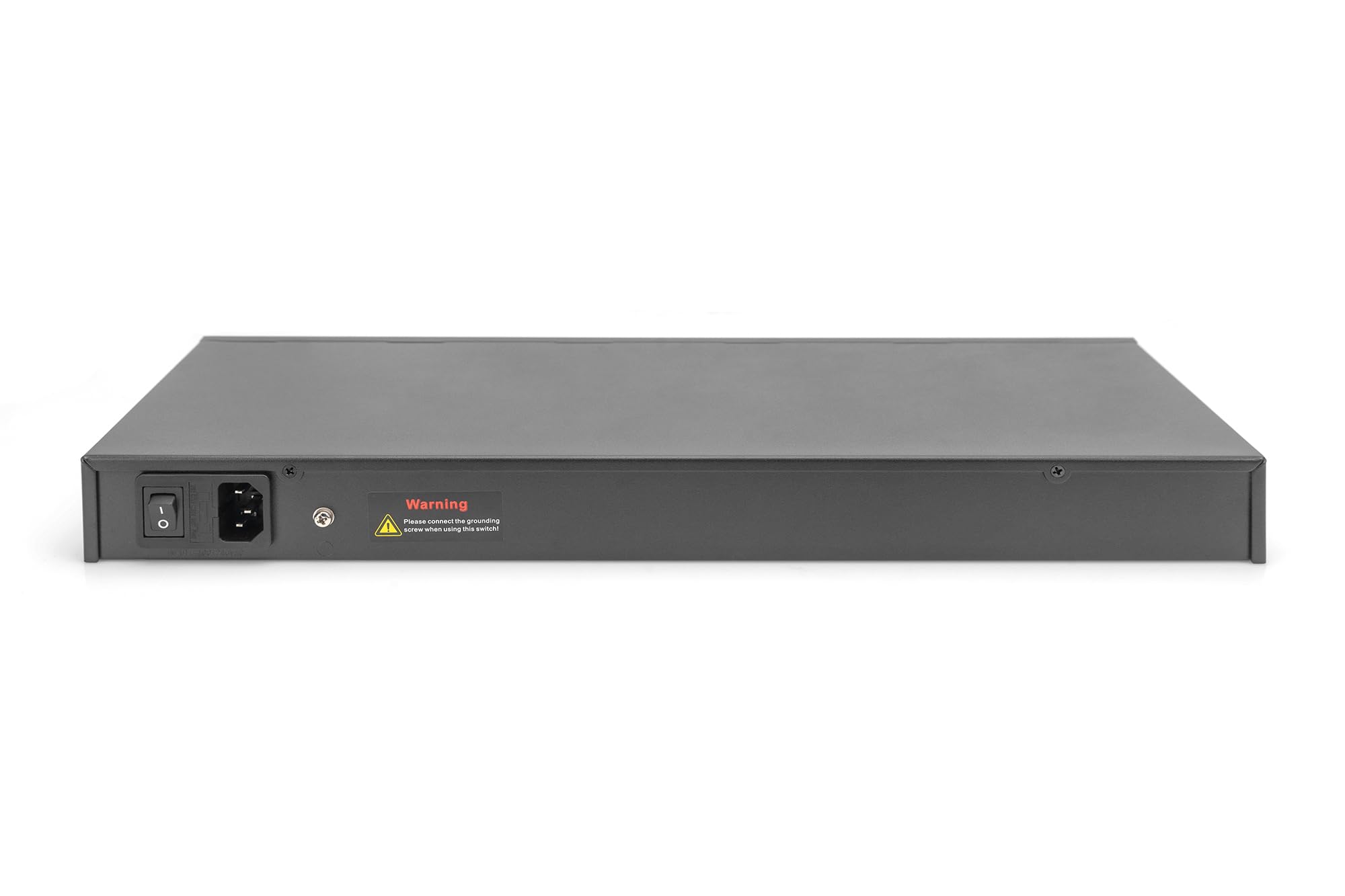 DIGITUS 27-Port Managed Gigabit PoE Netzwerk-Switch - 24 RJ45-Ports - 2 SFP-Ports - 1 Console-Port - 450W PoE-Budget - L2 Features - 19 Zoll - 10/100/1000 Mbps - schwarz, (DN-95359)