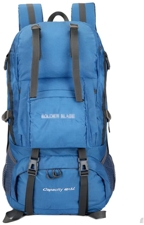 Bequemer 50 l strapazierfähiger Wanderrucksack, großer Stretch-Baumwoll-Reisetagesrucksack, leichter Outdoor-Sport-Camping-Rucksack für Damen und Herren, Reise
