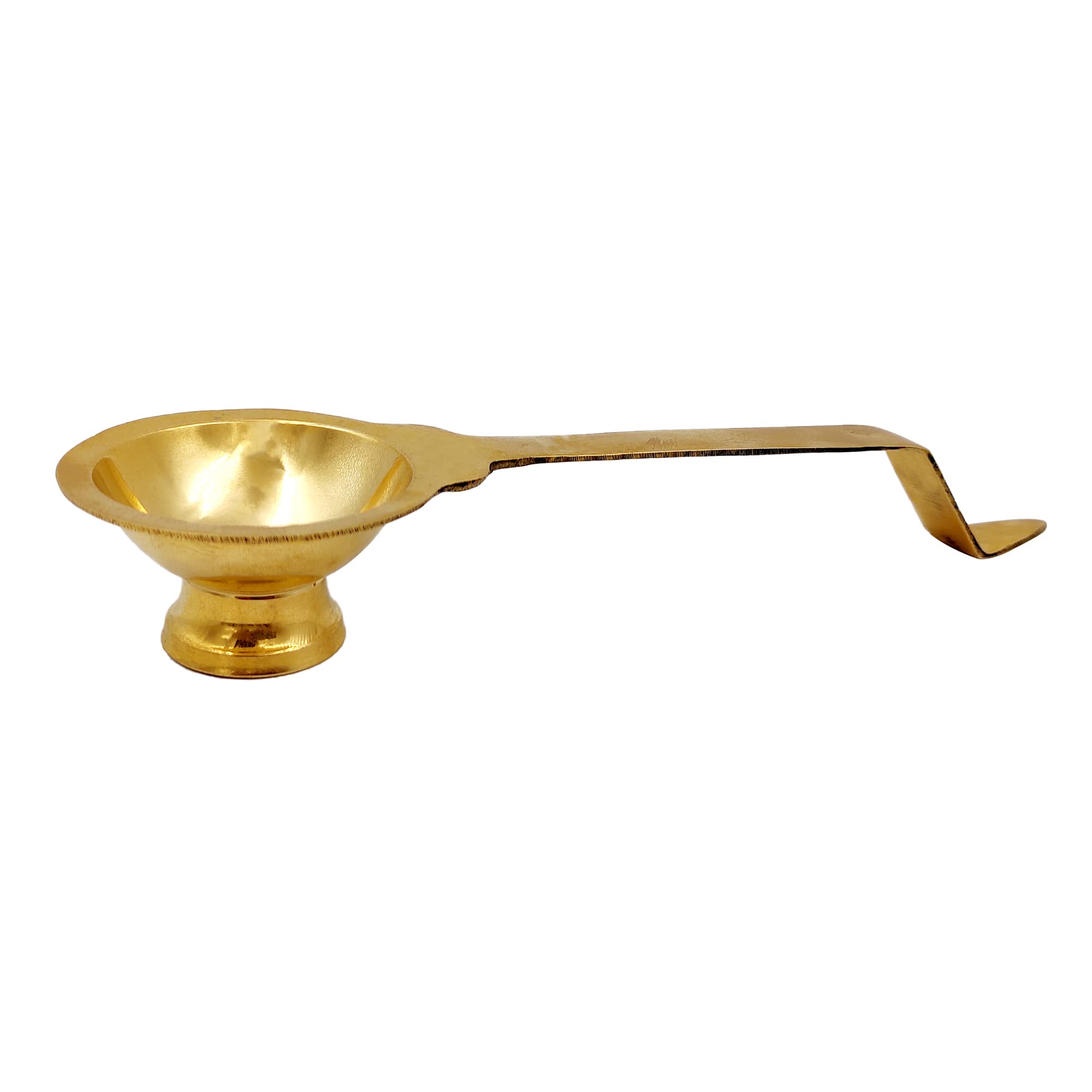 Shubhkart Nitya Brass Puja Jyot Kapooram Dhoop and Camphor Holder
