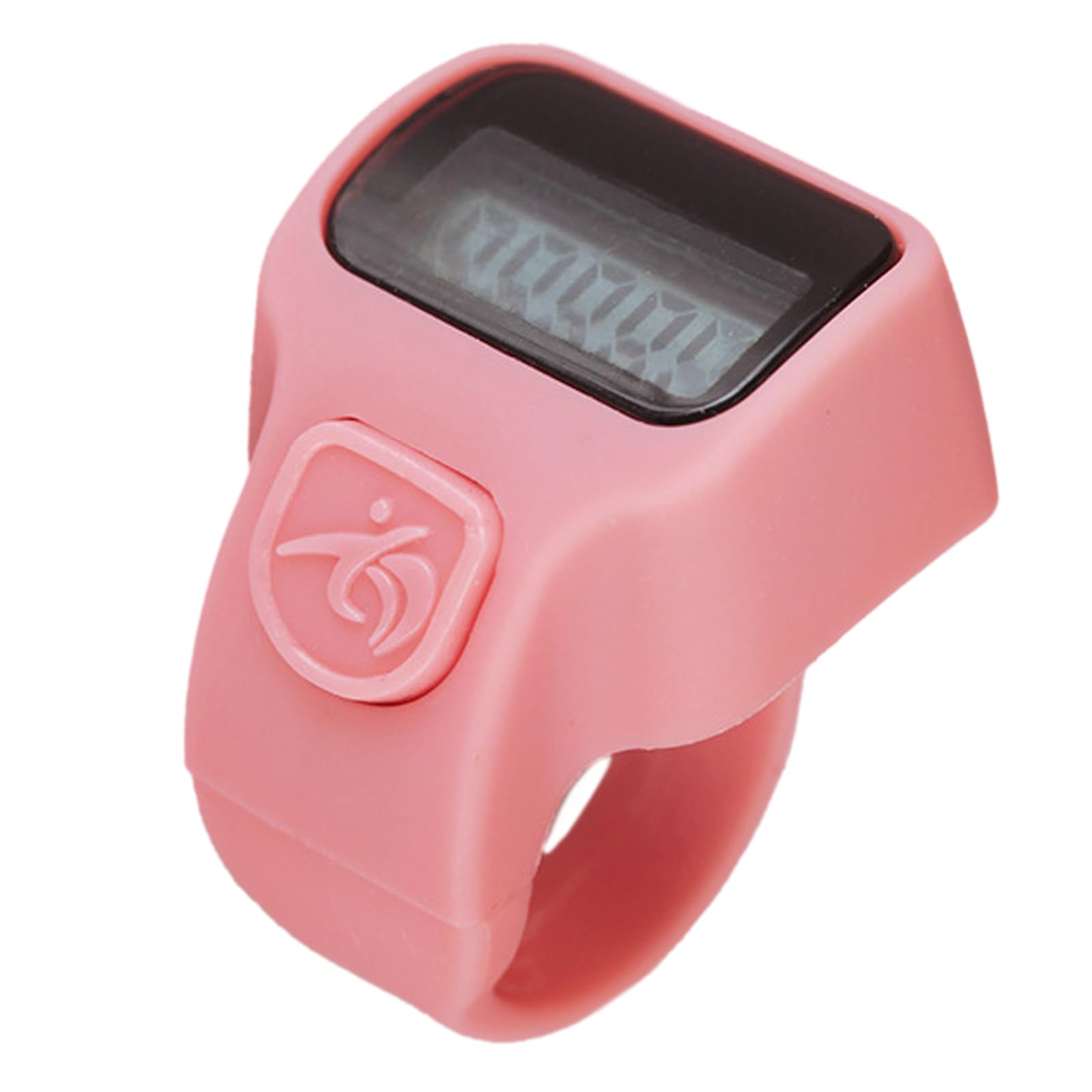 Cengpxgh Rose Red Electronic Finger Counter Lcd Digital Display Hand Number Counter 5-Digital Number Count Clickers Resettable Counters