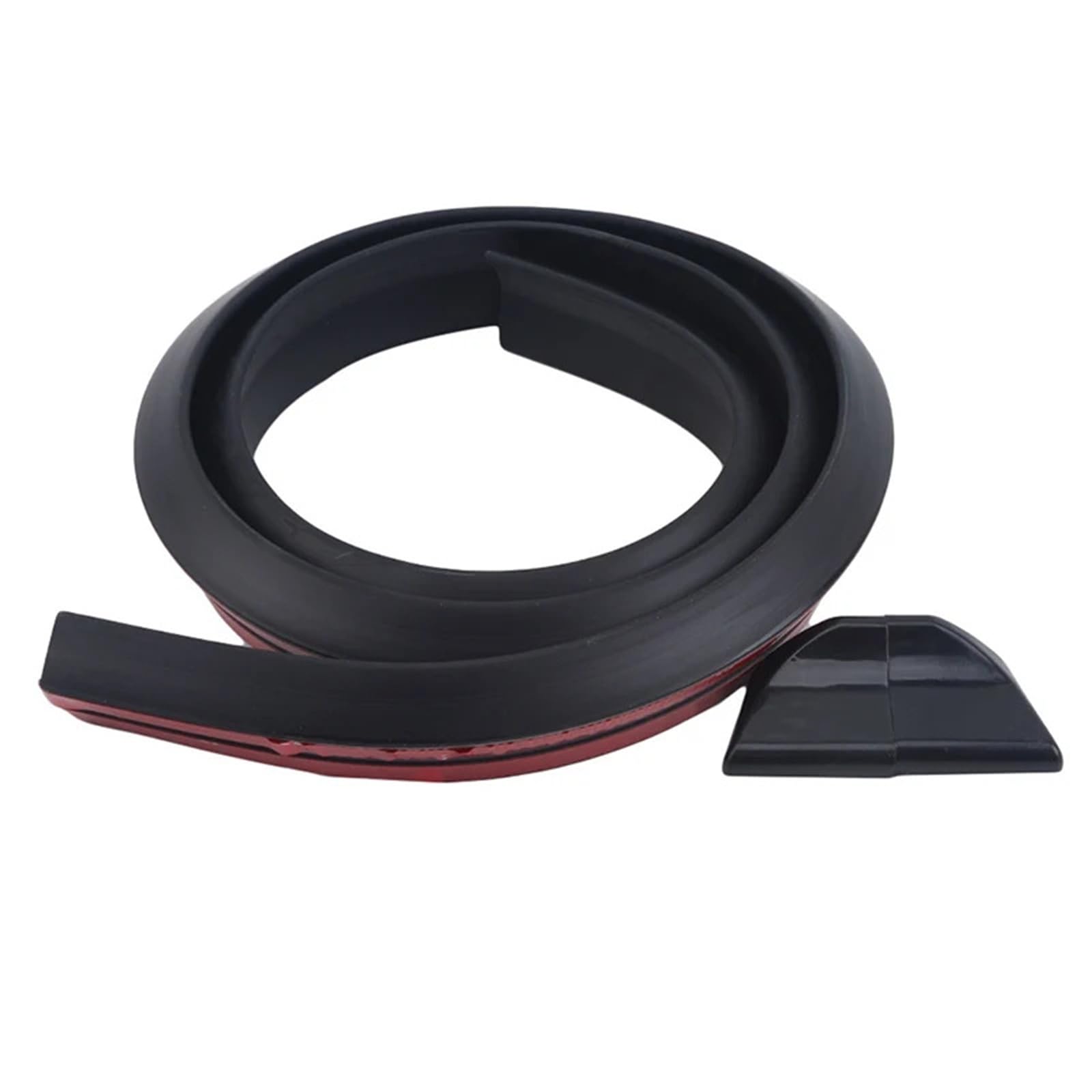 Spoiler in fibra di carbonio 5D Car-Styling da 1,5 m, fai da te, compatibili con BMW, Toyota, Hon-da, KIA, Hyundai, Opel, tutti gli spoiler universali for auto(Pure black matte)