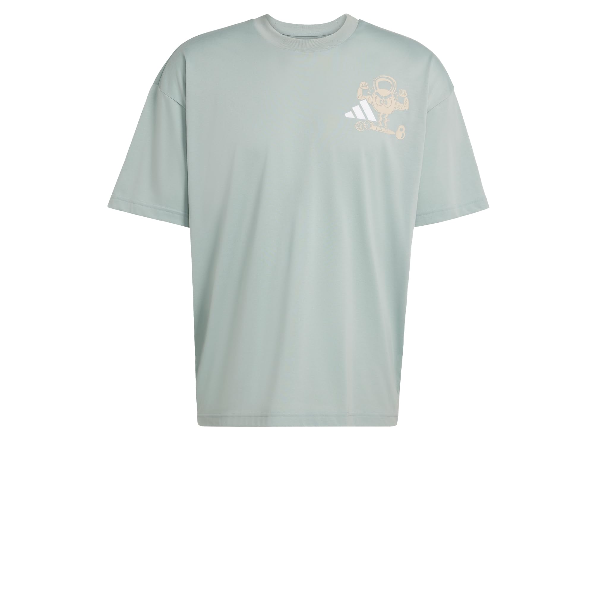 adidas Men's Climacool Fun Training Graphic T-Shirt, Wonder Sage, XXL