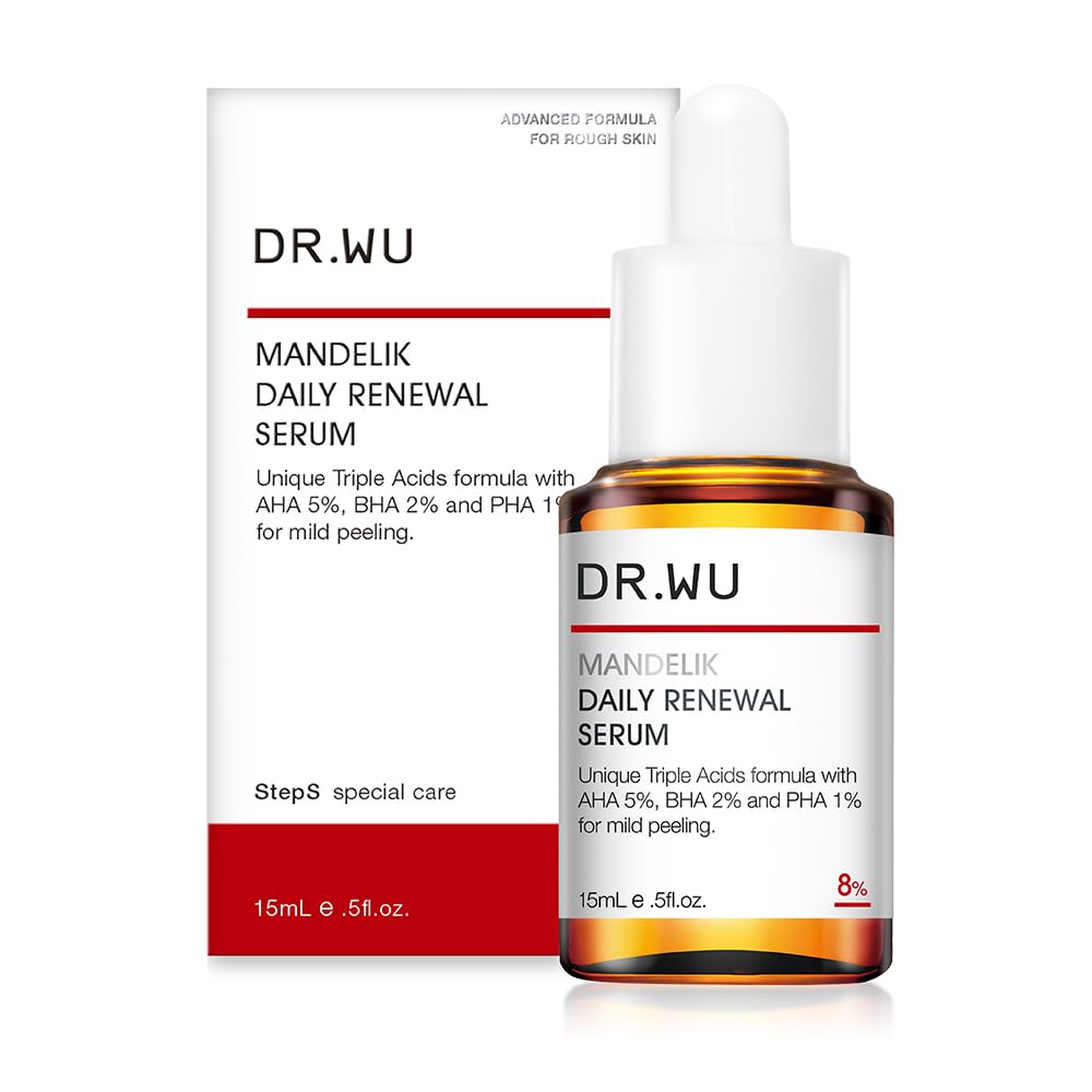 Dr.Wu mandelik daily renewal serum 8% 15ml : Amazon.ca: Beauty