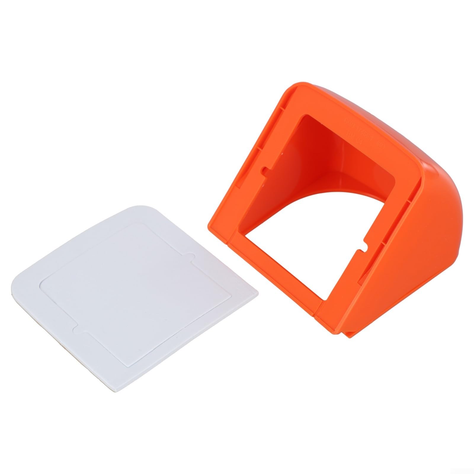 Electrical Outlet Cover, Outdoor Socket Waterproof Box, Socket Box, Outdoor Switch Box for Outlet Covers, Protector for Outside, Kitchen, Wall(Orange)