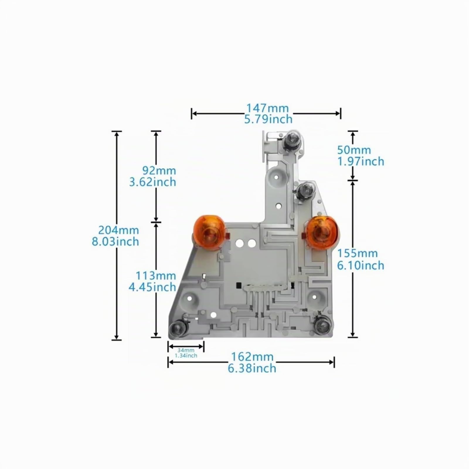 Pilotos Traseros Para Benz Clase E W211 Sedán 2003-2006 Placa De Circuito De Luz Trasera Portalámparas O/S A2118200277 Luz Trasera(R)