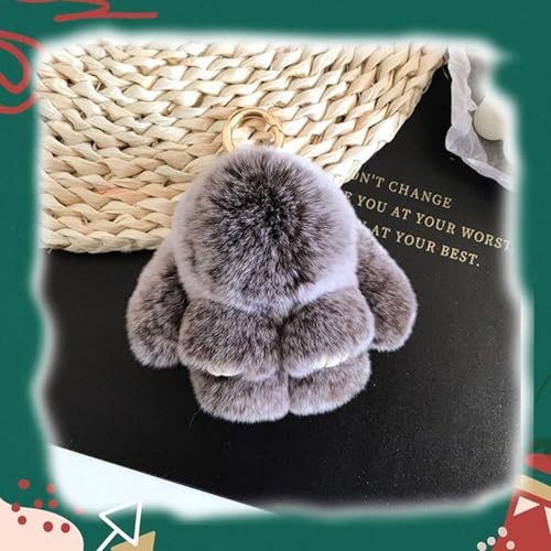 Image of BOVVSKY Bunnylulu Keychain with Box, Bunny Keychain with Tin, BunnyCute Plush Key chain