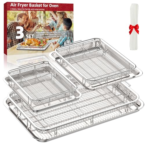 OPENICE 3 Set Air Fryer Basket