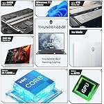 Thunderobot Zero 16 i9 RTX 4070 Gaming Laptop, 16" WQXGA 240Hz 2.5K Display, 14th Gen Intel Core i9-14900HX, GeForce RTX 4070, 64GB DDR5 RAM, 4TB SSD, RGB Backlit KB, Wi-Fi 6, Win 11 Home, White - Image 3