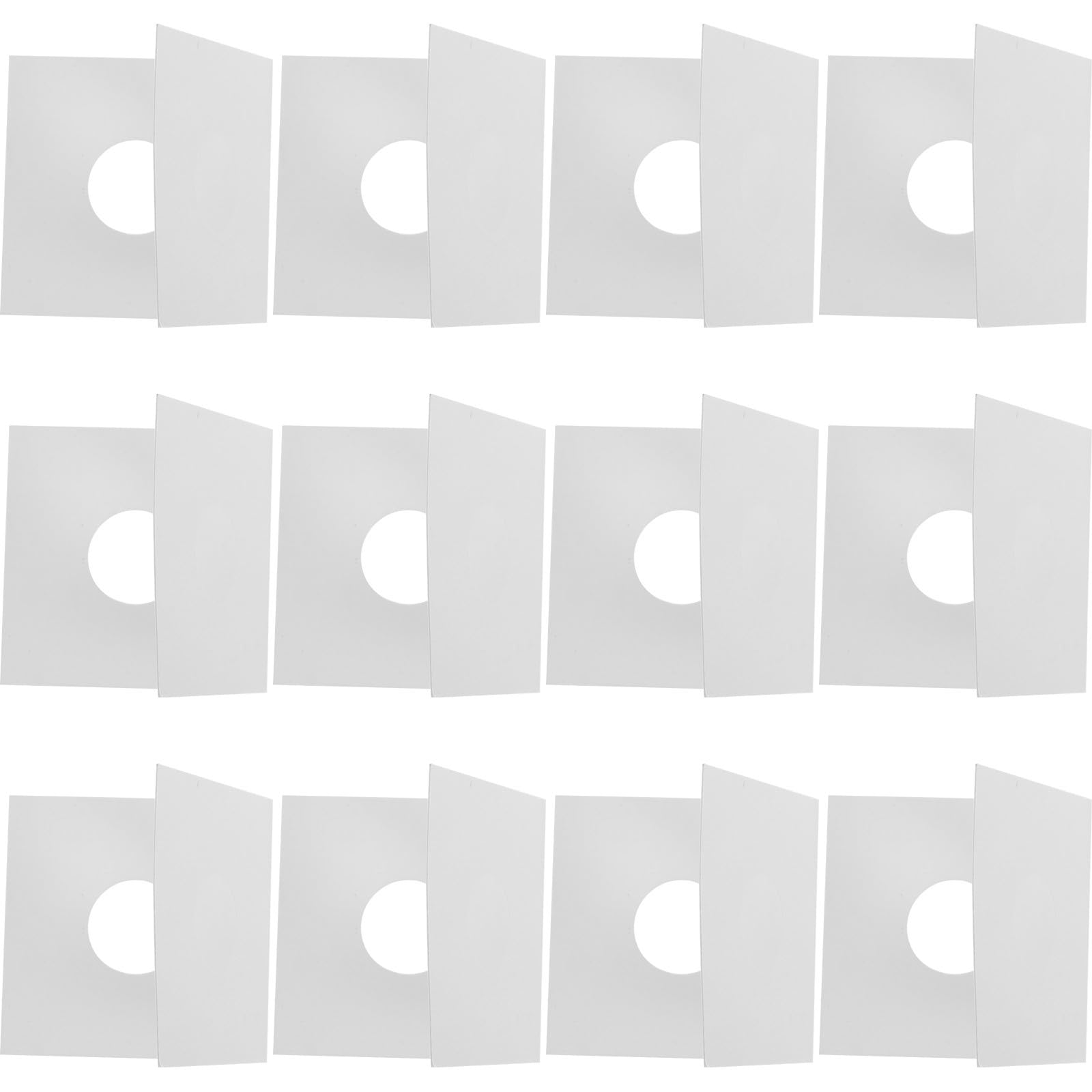 NOLITOY Papier Blanc Protège-Monnaie pour Pièces de Monnaie 400 Pièces
