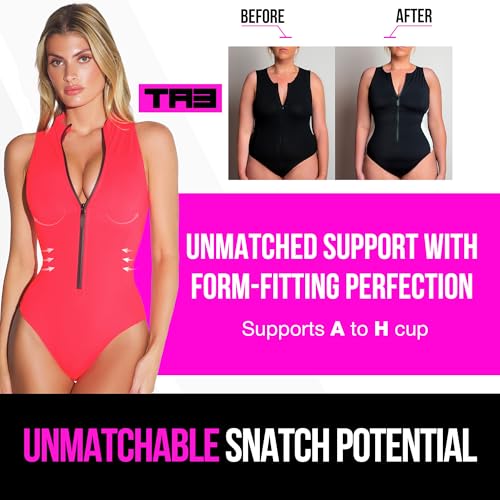 Image of TA3 Sleeveless Surfy Swimsuit for Women - Sculpting & Tummy Control Swimsuits for Women - Patented Construction