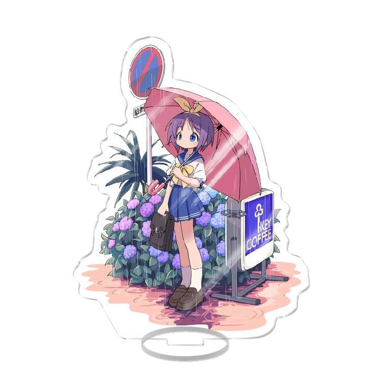 希少 10周年グッズ らき☆すた アクリルストラップ 柊かがみ