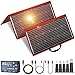 DOKIO 300W Pannello Solare Portatile Mobile e Pieghevole + 20A Regolatore con Presa USB 5V 2A