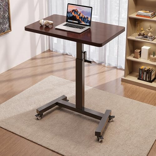 GSKDZG xbhTChe[u ߉\ xbhe[u LX^[t p\RfXN ~ ItBXfXN ړiCge[uAzCgAEH[ibg(Walnut Color+Black Frame,80x40cm)