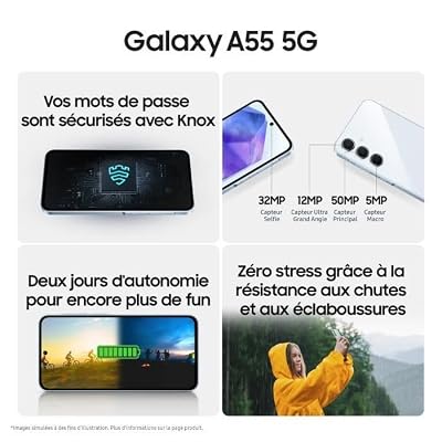 Samsung Galaxy A55 5 G 128 GB Navy Smartphone