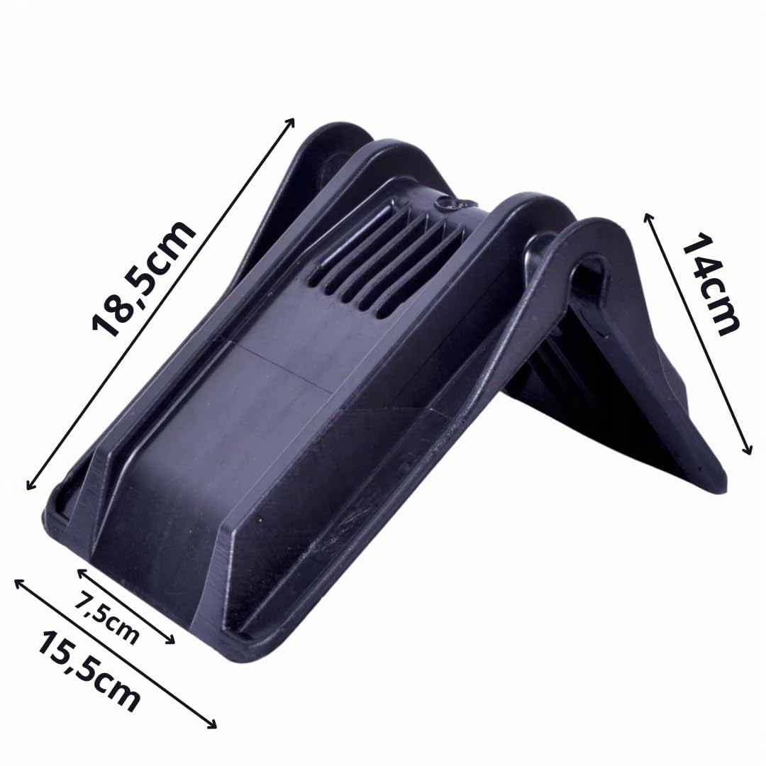 Protectores de Borde Extra Anchos para Correas de Amarre - Ángulos de Protección Flexibles 185 mm - Ángulos de Protección de Carga Perfilados - Compatibles con Correas de 75 mm 20 Unidades