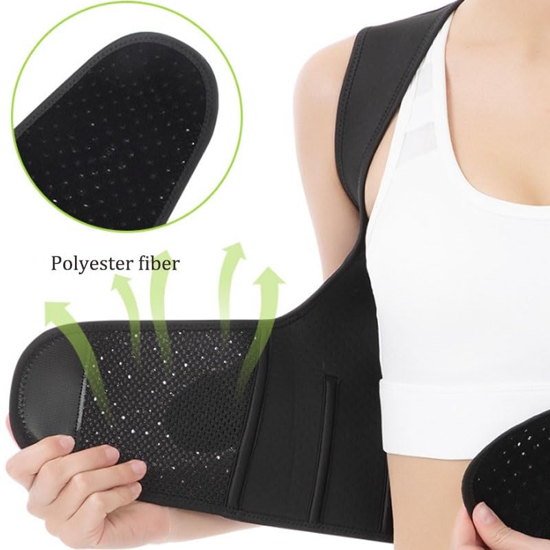 Back Shoulder Correction Belt Breathable Posture for Both Men Women