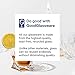 GoodGlassware Swirl Whiskey Glasses (Set of 4) - 10 oz Premium Tumblers Perfect for Drinking Bourbon, Scotch, Rum, Spirits, and Old Fashioned Cocktails on the Rocks - Dishwasher Safe and Lead-Free