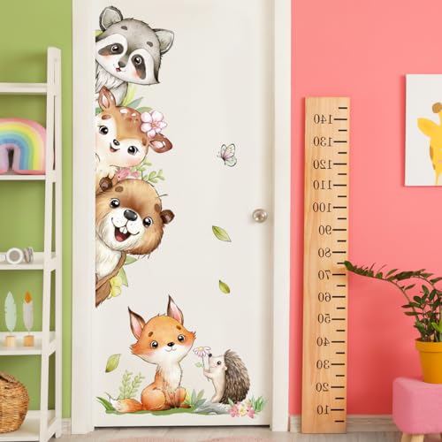 Vinilos Decorativos Animal Acuarela Jungla 11.81 pulgadas miniatura 6