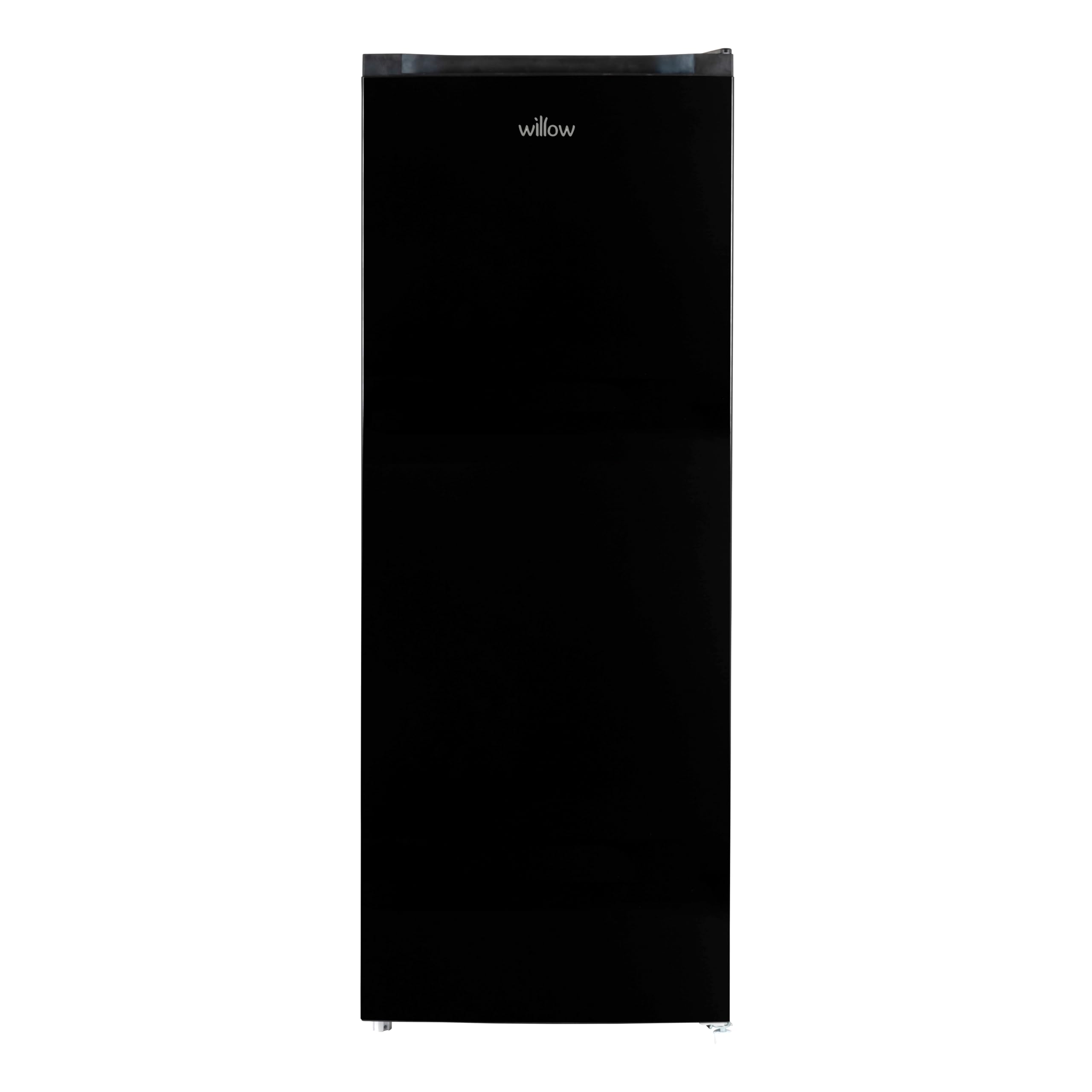 Willow WTF55B 177L Freestanding Tall Freezer with Reversible Door, Adjustable Thermostat, 2 Years Warranty - Black