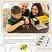 Tumble-Bee Double Rock Tumbler - for Adults and Kids - Rotary Tumbler for Stone, Metal and Sea Glass - Stone Polishing Kit for Professionals & Hobbyists - Model TB-22-KIT