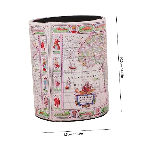 SEWACC Suporte De Armazenamento De Pincel De Maquiagem De Mesa Suporte De Caneta De Escritório Vinta