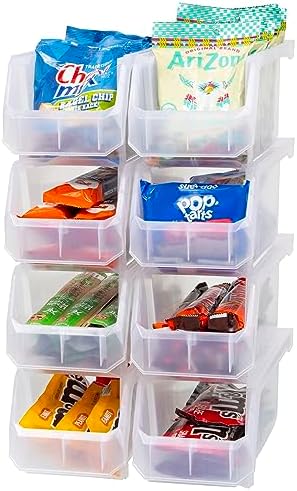 Plastic Containers for Organizing and Storage Bins for Closet, Ki...