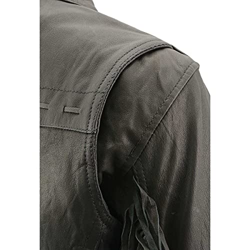 Image of Milwaukee Leather Women's 'Sporty and Elegant' Scooter Style Motorcycle Leather Rider Jacket