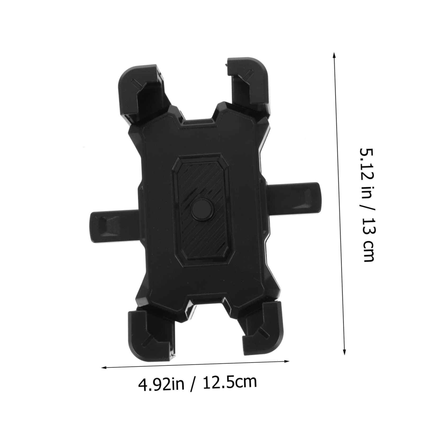 ibasenice 3pièces Support Téléphone Monture Antivibratoire pour Guidon De Vélo Installation Facile Compatible avec Smartphones Les Chocs