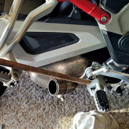 Tuyau de liaison Ducati Multistrada V4 en acier inoxydable durable pour V4S - 2