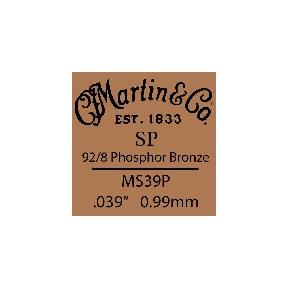 Martin MS39P SP Studio Performance Phosphor Bronze single string
