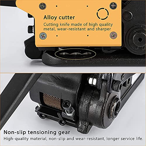 Outils pour feuillards en Acier, Épaisseur Multicolore en Acier de la Largeur 0.38-0.58mm de la Machine de cerclage Sealless Manuelle de 13-19mm